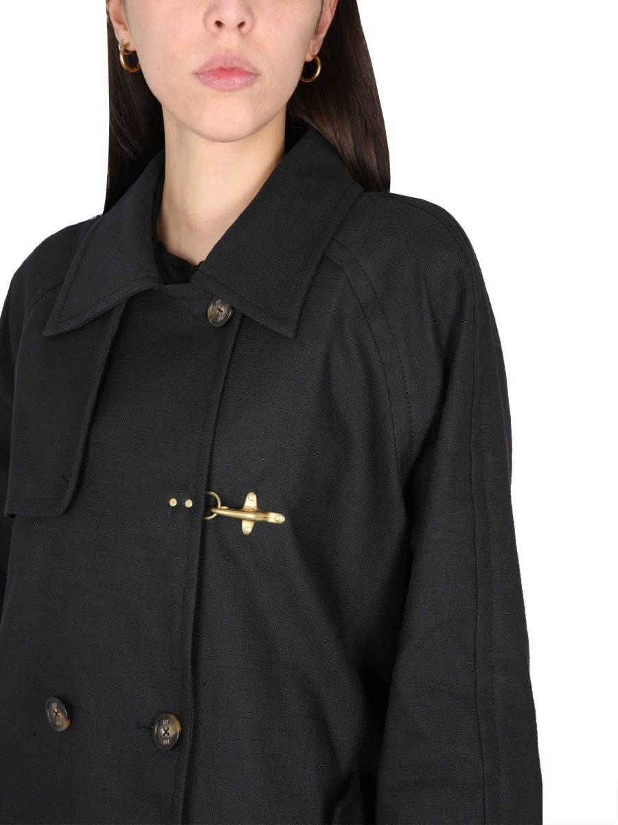 Fay DOUBLE-BREASTED TRENCH COAT NAW62463020UXRB999