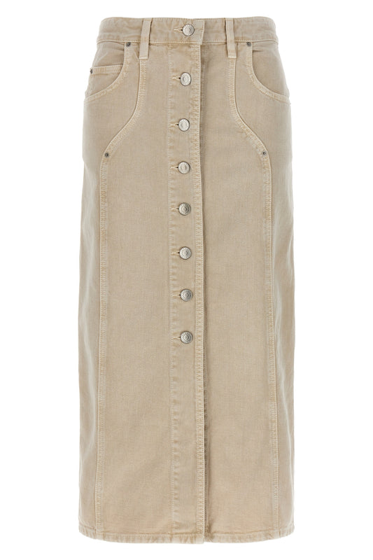 Isabel Marant Étoile 'VANDY' SKIRT 24PJU0073FBB1H02E23EC