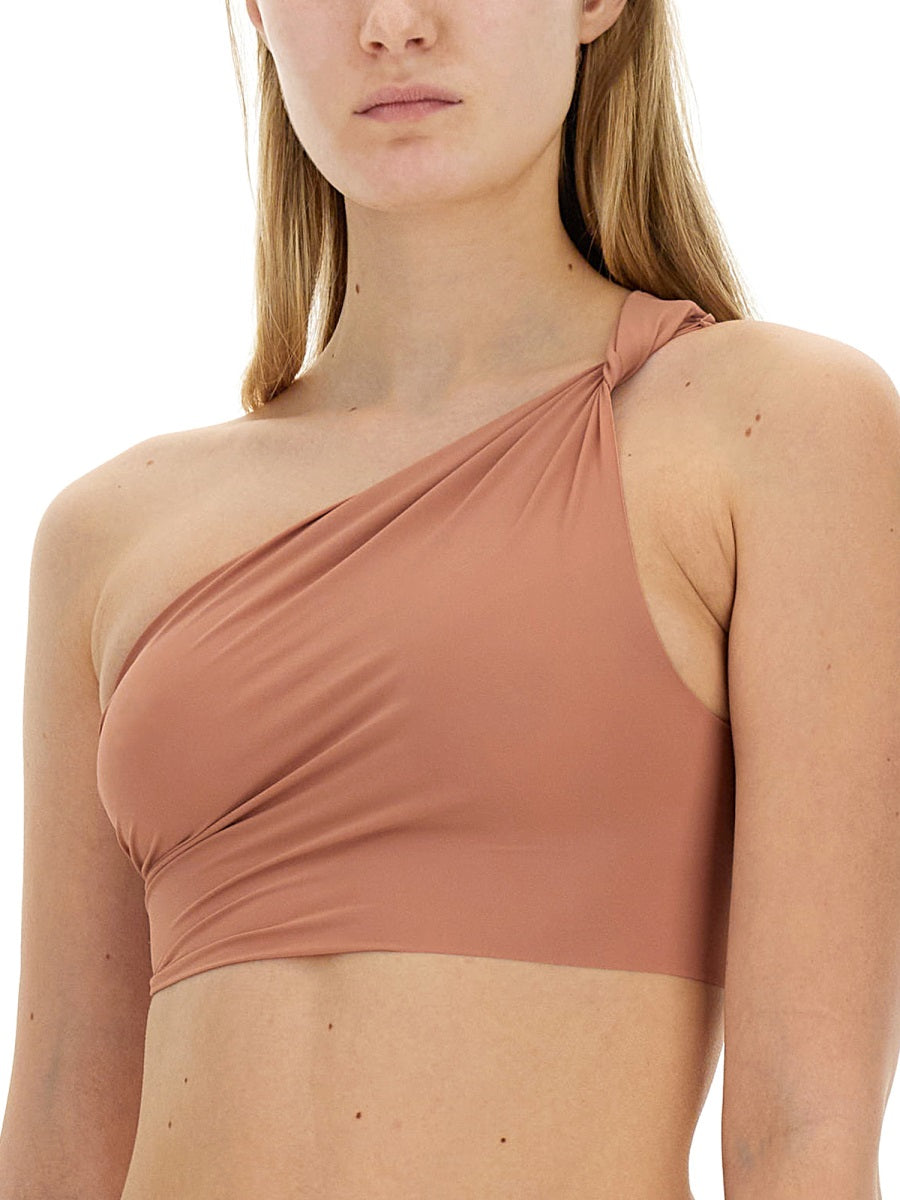 Rick Owens ONE-SHOULDER BIKINI TOP RP01D2080NS63