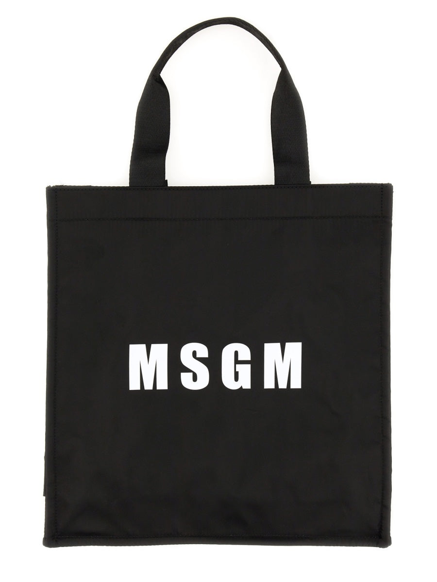 MSGM TOTE BAG WITH LOGO 3640MZ4362899