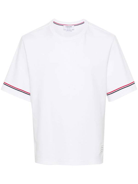 Thom Browne T-shirts and Polos White MJS282AJ0199100