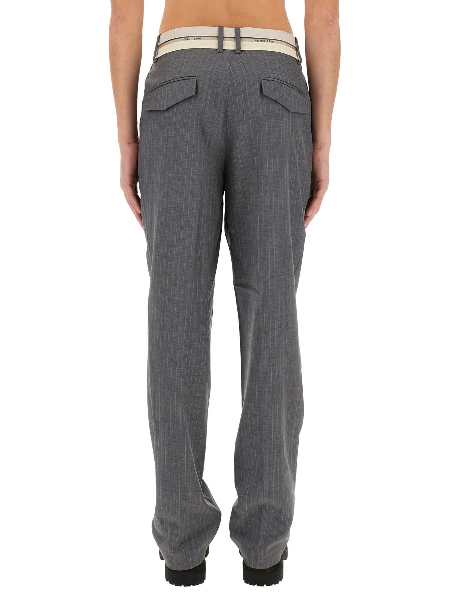 Helmut lang WOOL PANTS N09HM203Q91