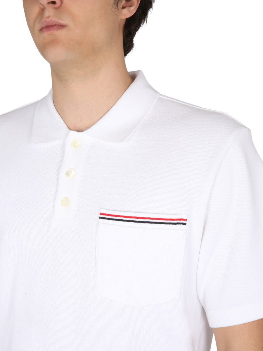 Thom Browne COTTON POLO MJP171AJ0029100