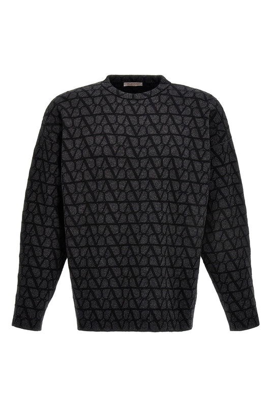 Valentino Garavani 'TOILE ICONOGRAPHE' VALENTINO SWEATER 3V3KC27A9K3MJG