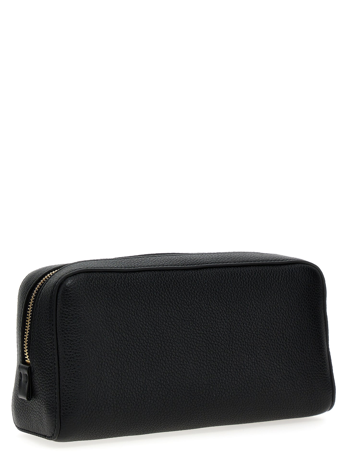 TOM FORD Black leather beauty case Y0356LCL213G1N001