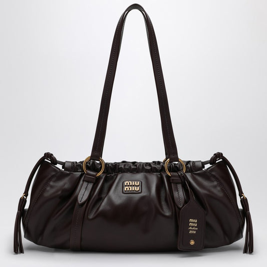 MIU MIU Joie brown nappa bag 5BG289MOO2CSWP_MIU-F0NBL