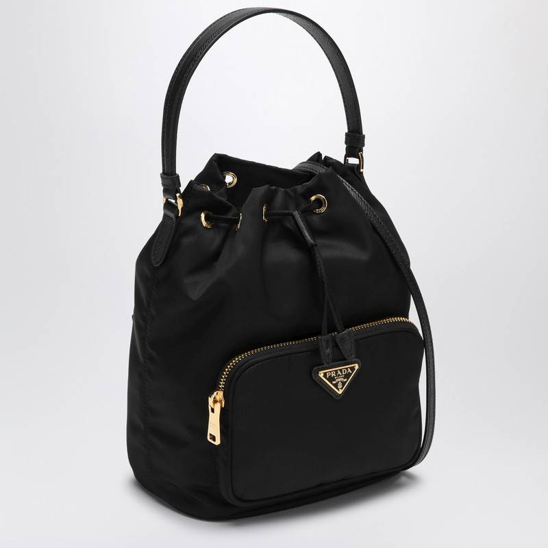 Prada Duet black Re-Nylon bucket 1BH038UOORV44Q_PRADA-F0002