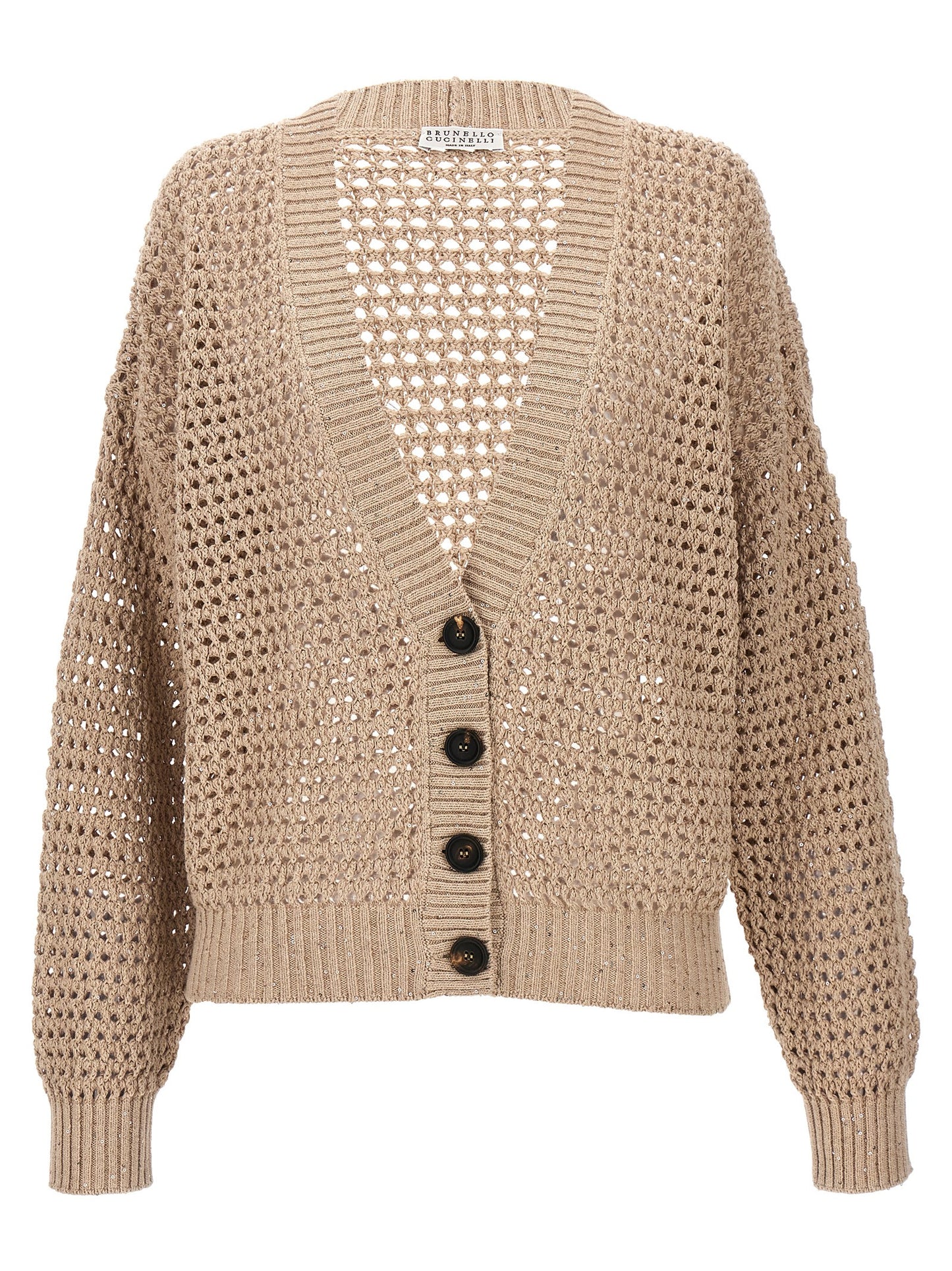 Brunello Cucinelli SEQUIN KNIT CARDIGAN MDV796806C059