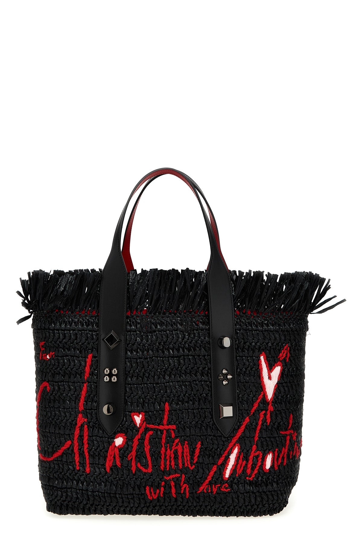 Christian Louboutin X ROSS DE PALMA 'FRANGIBUS MEDIUM' SHOPPING BAG 3235058B636