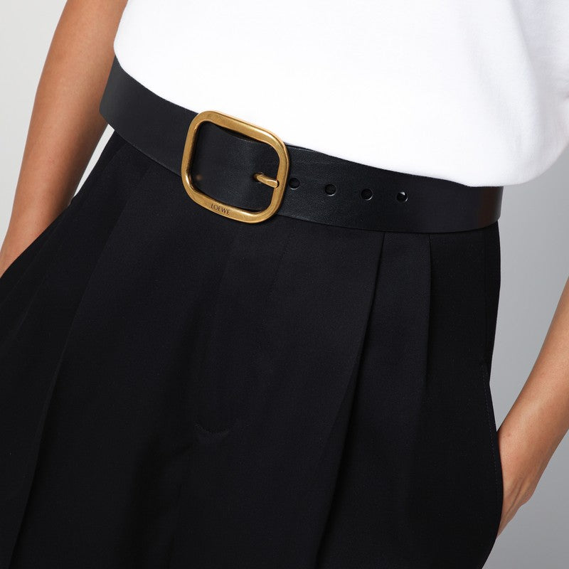 LOEWE Black calfskin belt E619244XAILEP_LOEW-8654