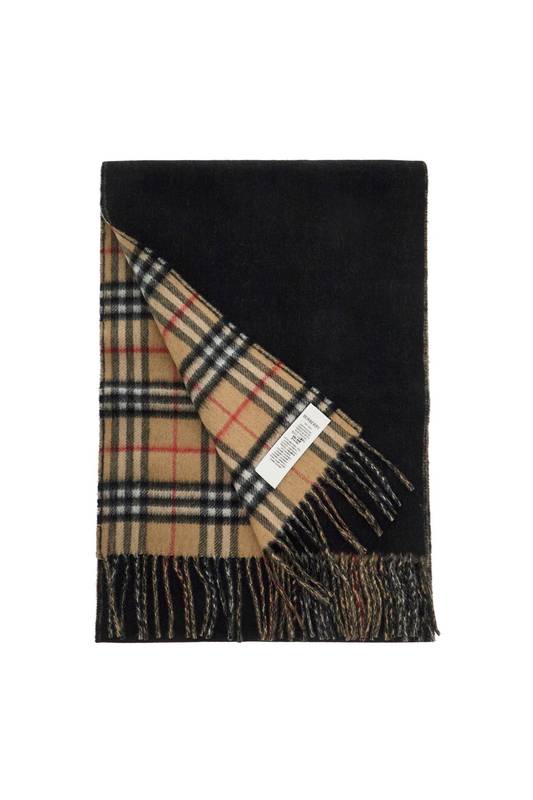 Burberry reversible cashmere check scarf 8074674B7026