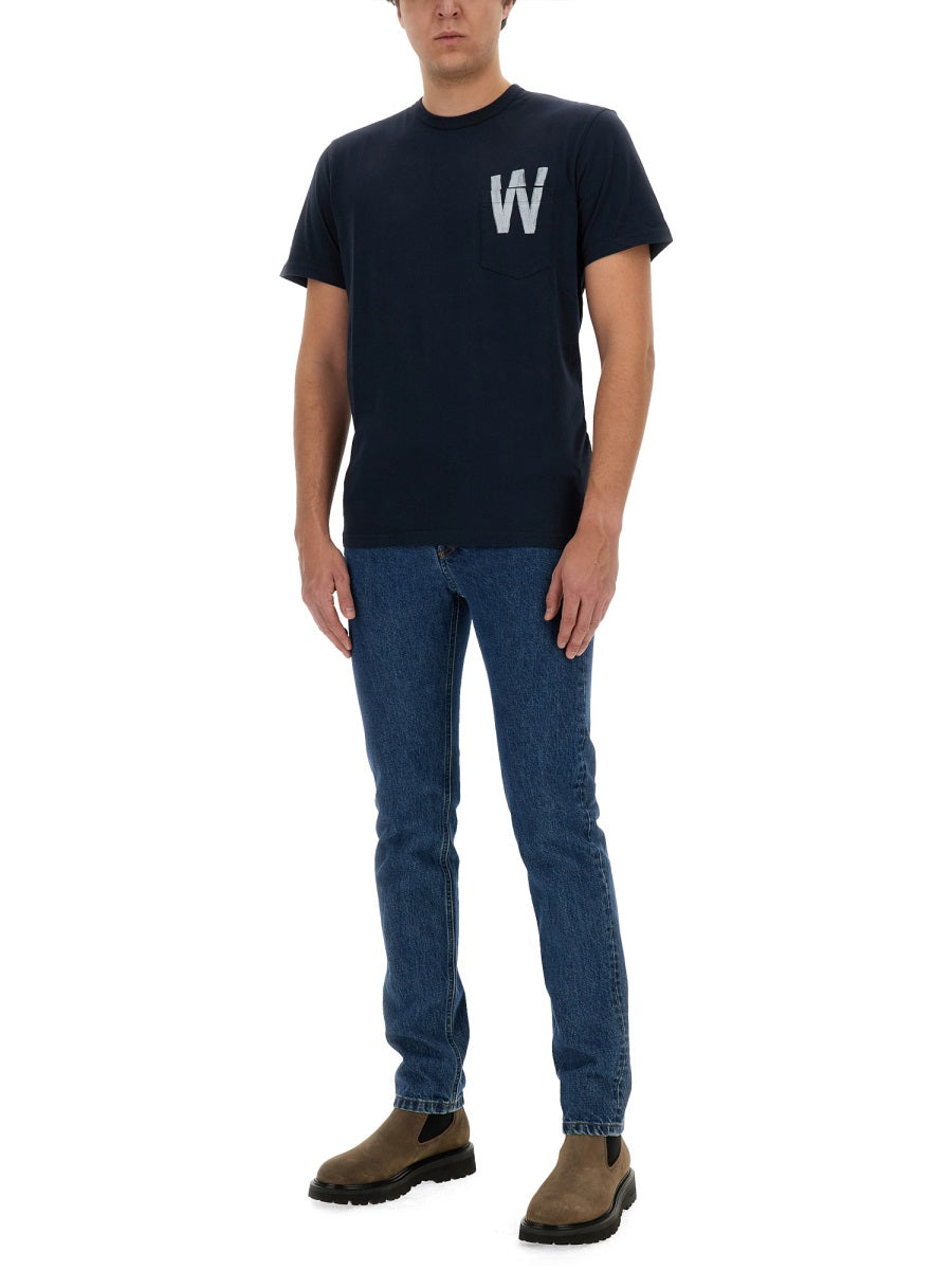 WOOLRICH T-SHIRT WITH LOGO CFWOTE0122MRUT29263989