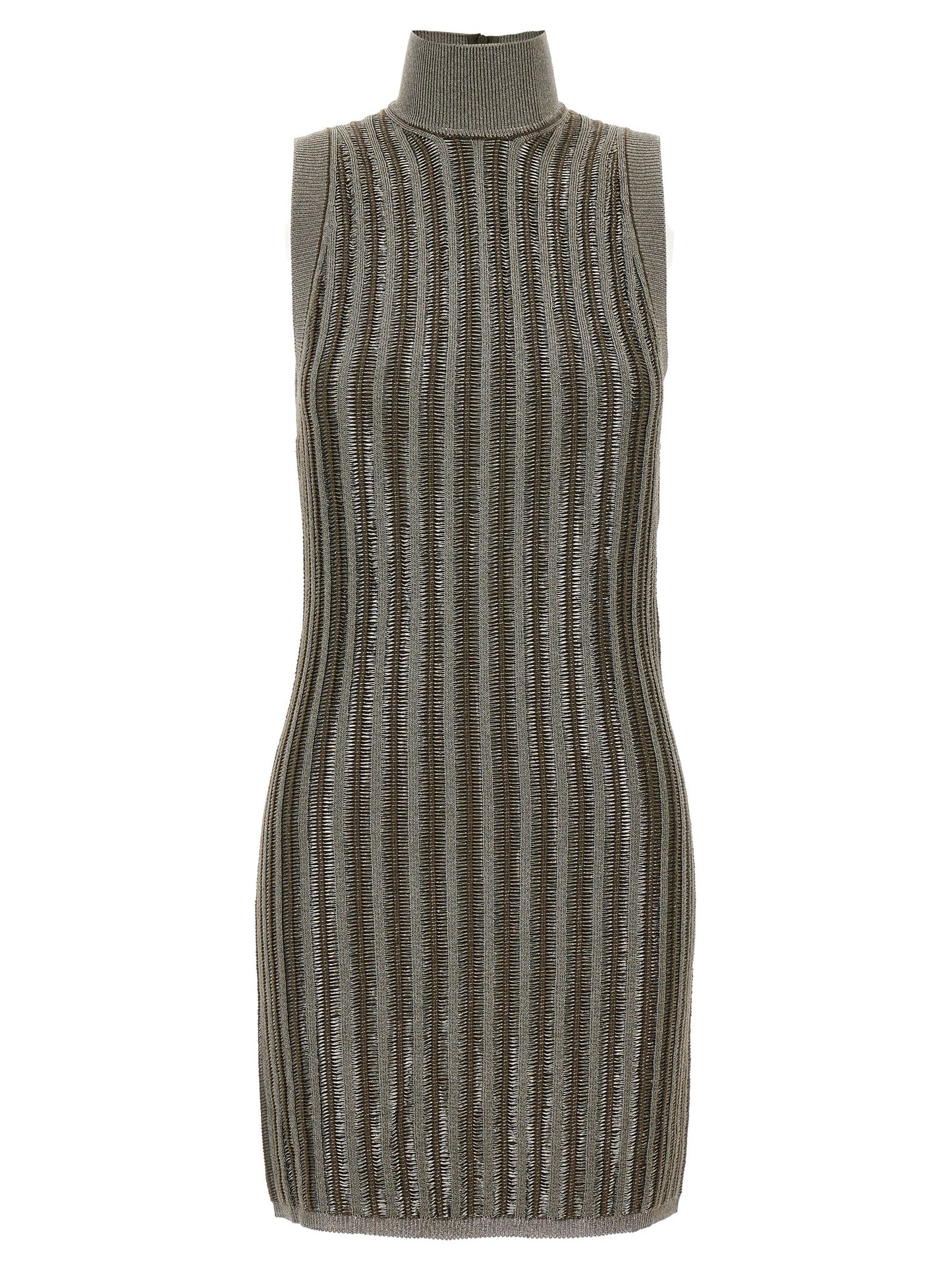 TOM FORD LAMINATED KNIT DRESS ACK527YAX749FG181