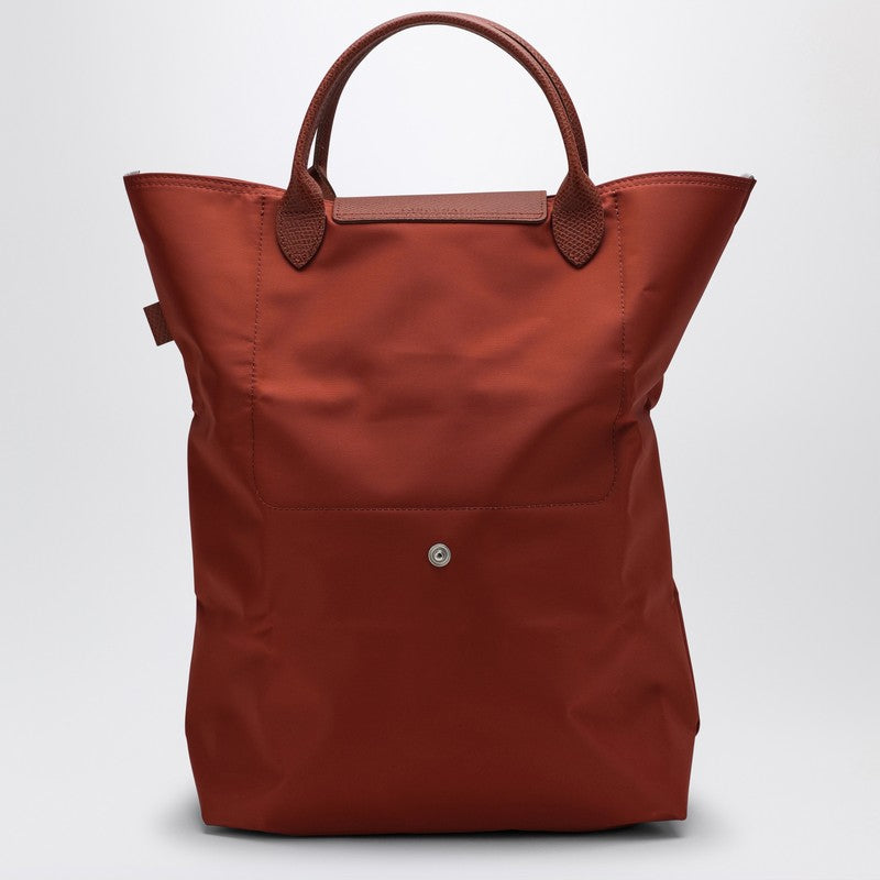 LONGCHAMP Chestnut-coloured M Le Pliage Green Shopping bag 10168919P_LONG-404