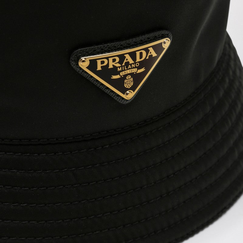 Prada Black Re-Nylon bucket hat 1HC1372DMIP_PRADA-F0632