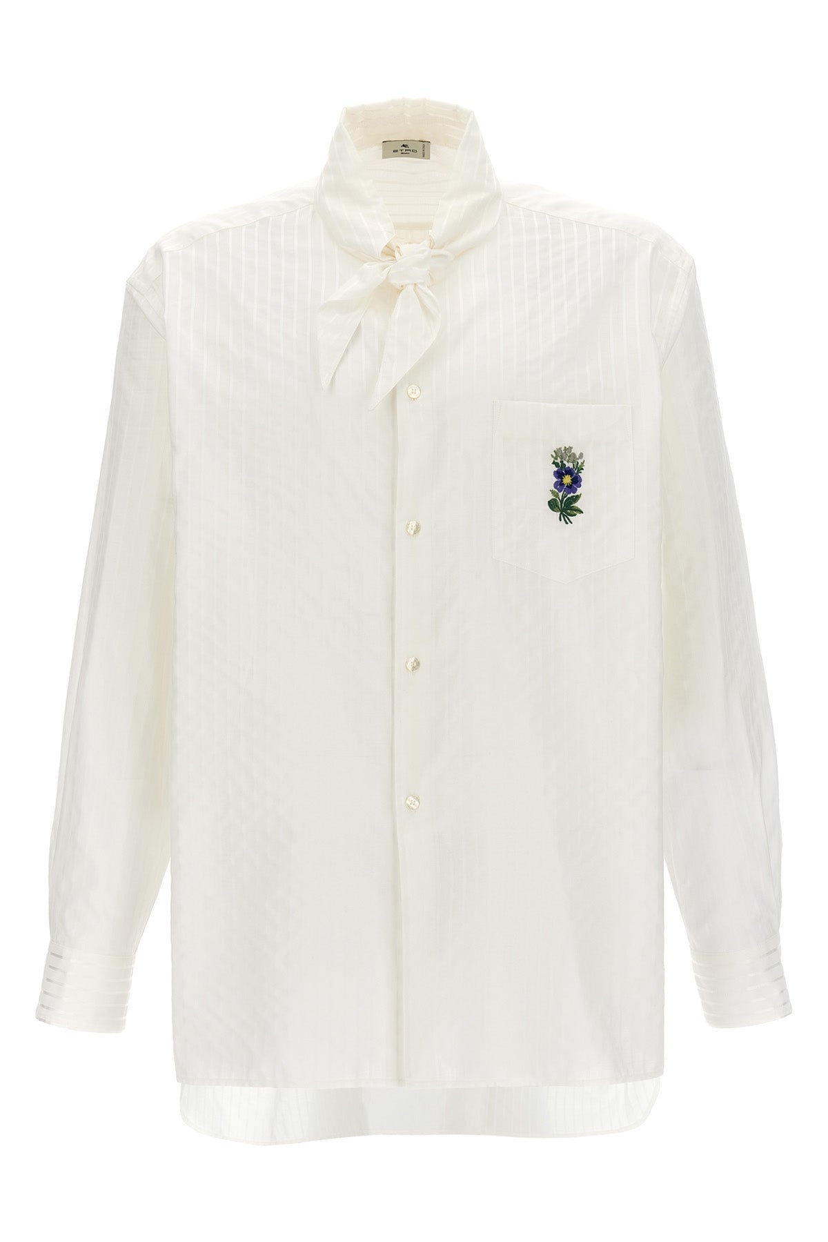 ETRO FLORAL EMBROIDERY SHIRT 1K9447109990