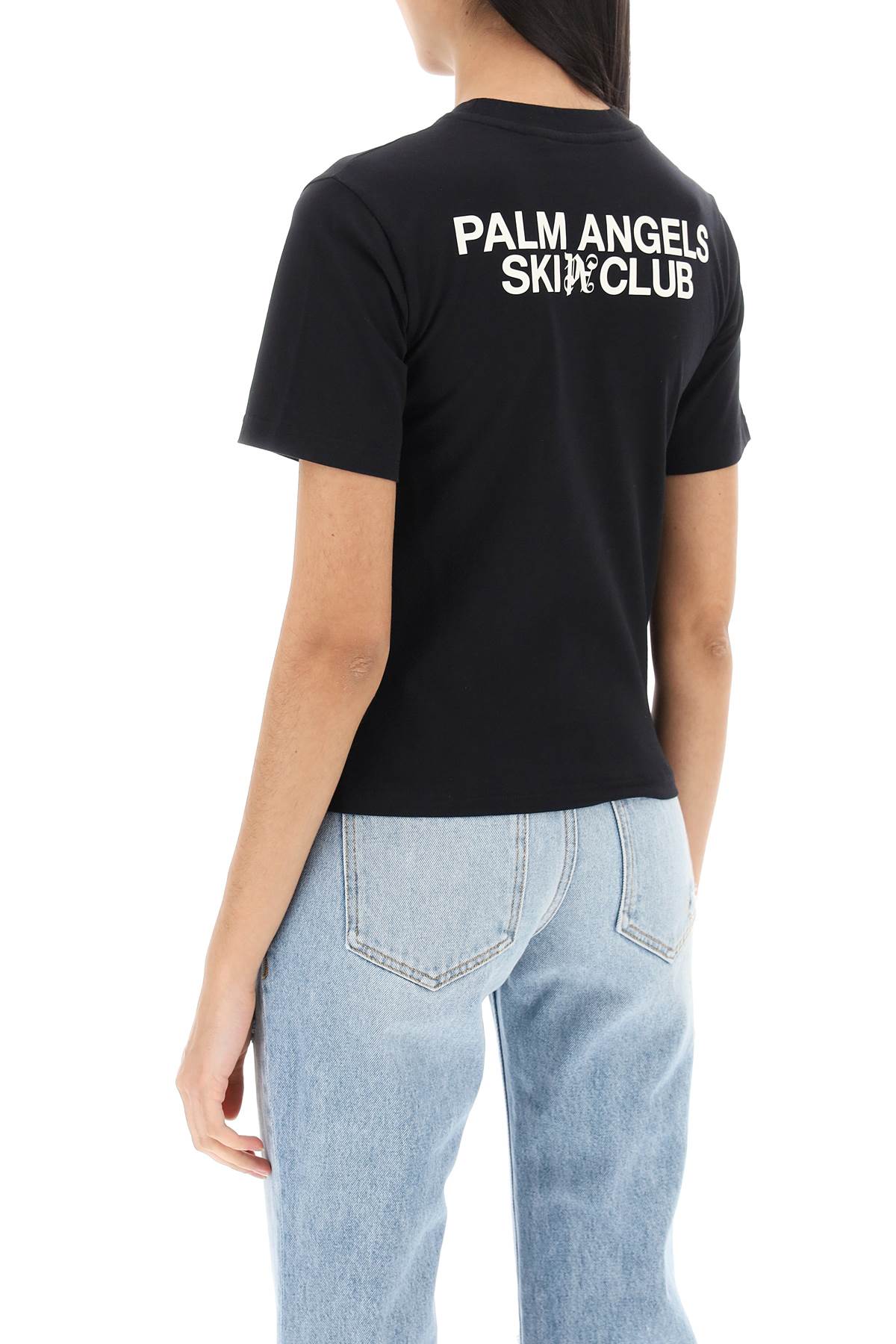 Palm Angels ski club t-shirt PWAA044R24JER0021001