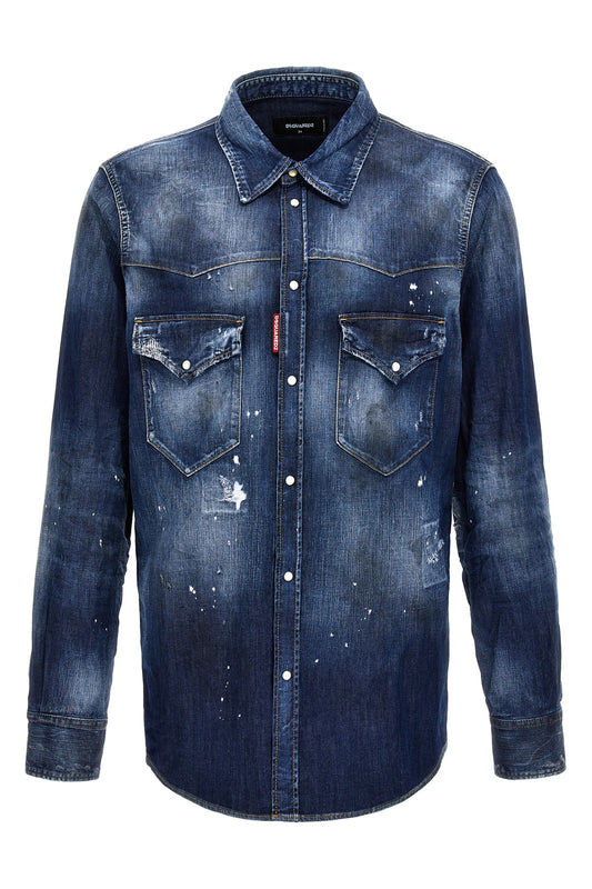 Dsquared2 'FASHION WESTERN' SHIRT S74DM0795S30341470