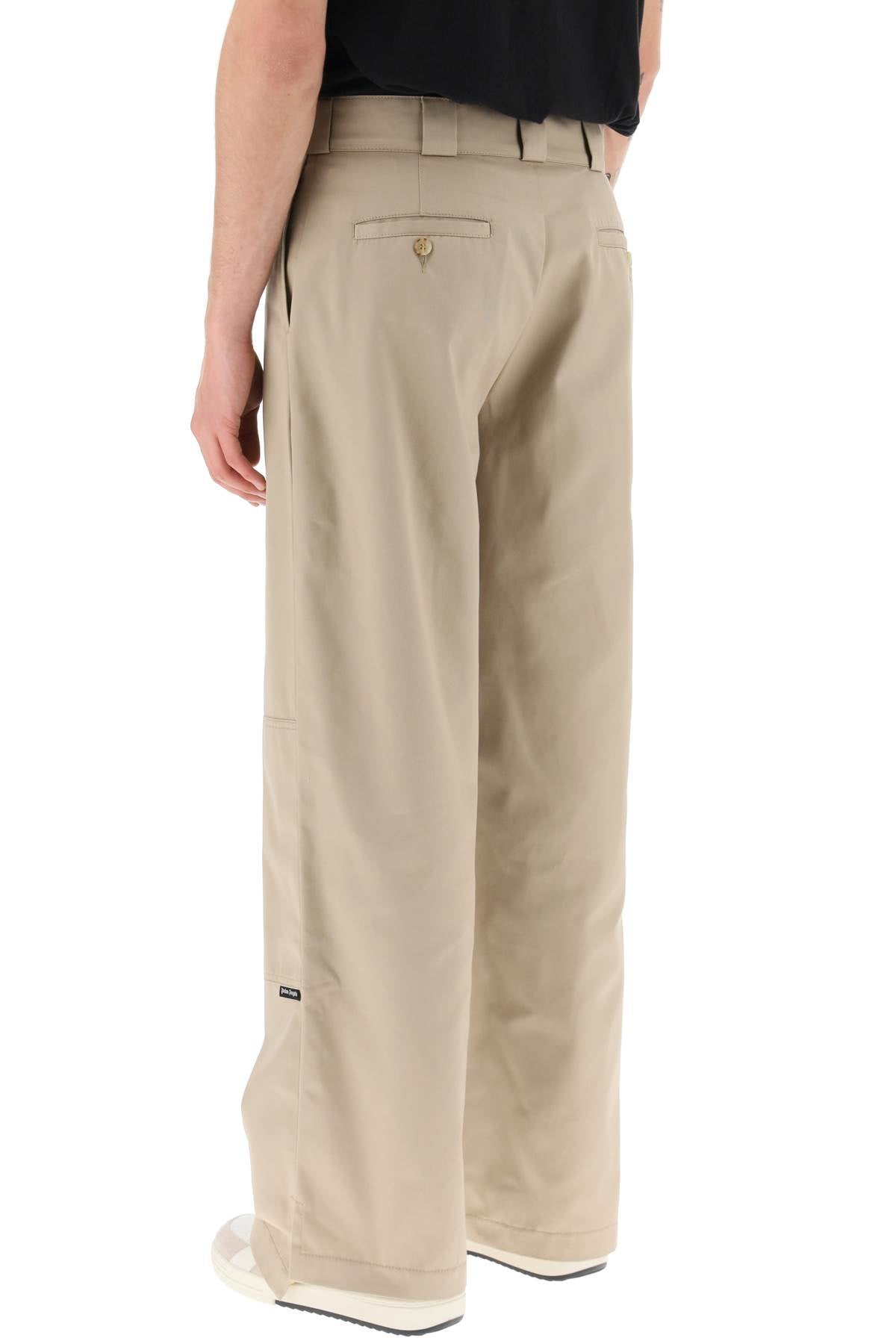 Palm Angels Trousers beige PMCG003S23FAB0016118