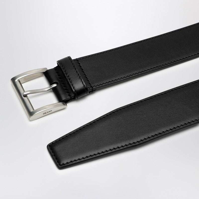 Prada Black leather belt 1CC537ASKO_PRADA-F0002