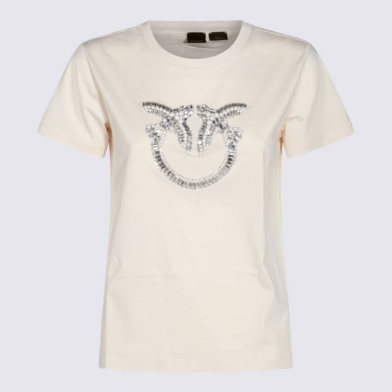 PINKO T-shirts and Polos White 100535A24EZ12