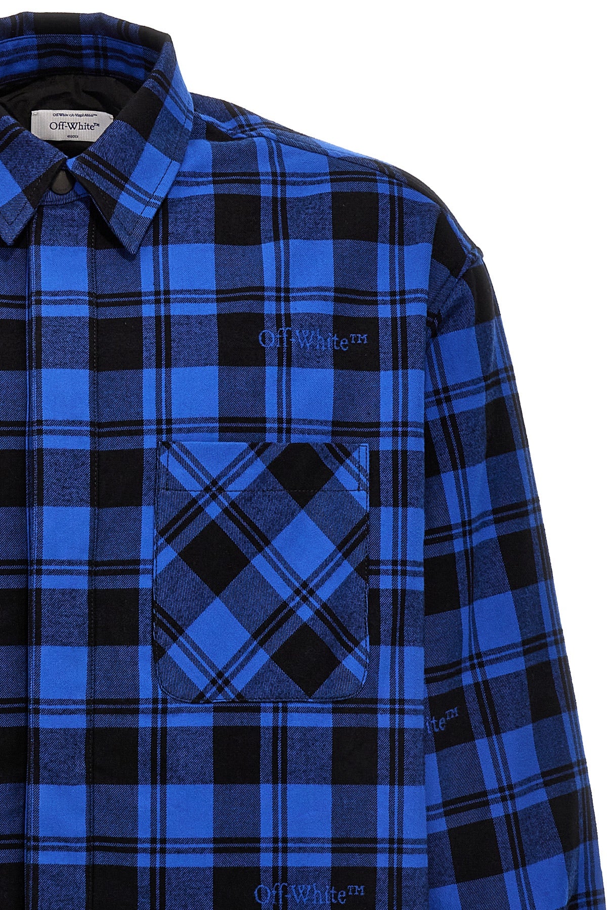 Off-White 'CHECK FLANNEL' OVERSHIRT OMES003F23FAB00148004800