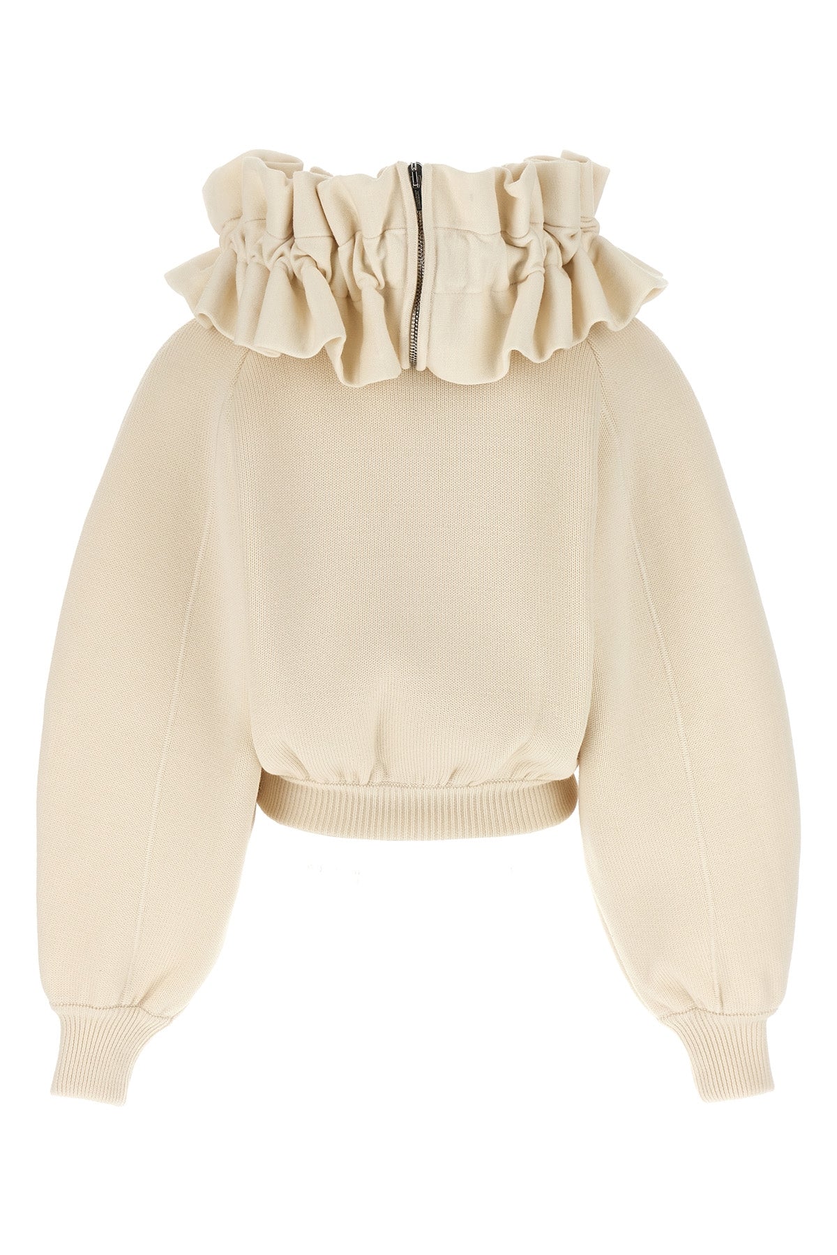 JACQUEMUS 'LA MAILLE CRINOLINE' CARDIGAN 23H233KN325OFFWHITE