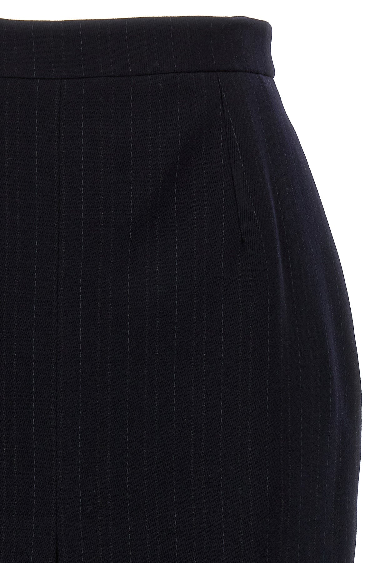 SAINT LAURENT SLIT PENCIL SKIRT