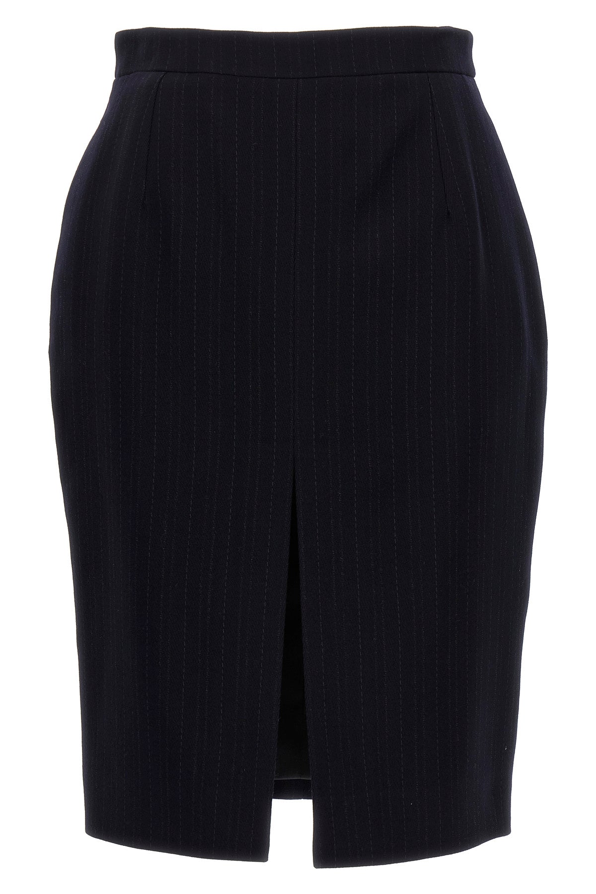 SAINT LAURENT SLIT PENCIL SKIRT