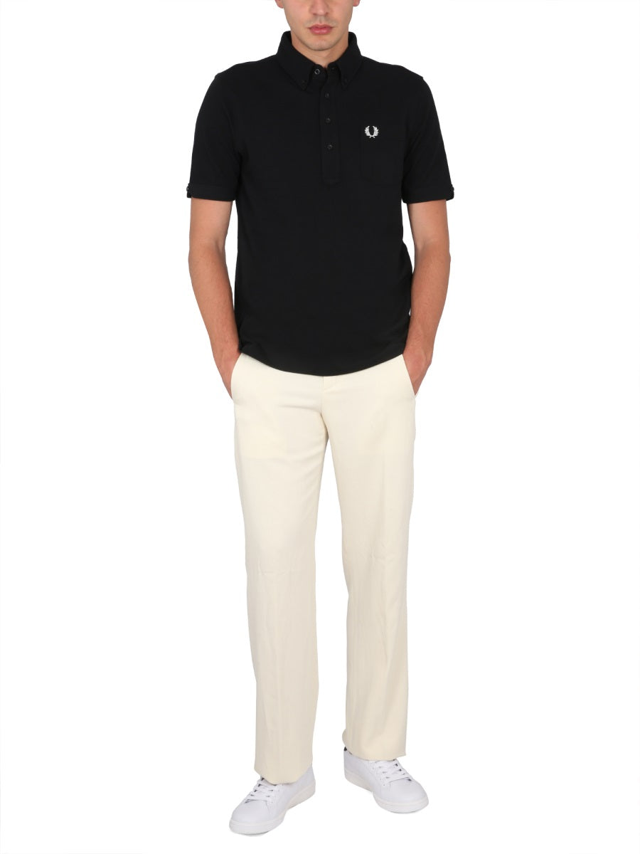 FRED PERRY POLO WITH LOGO EMBROIDERY FP-M5604102