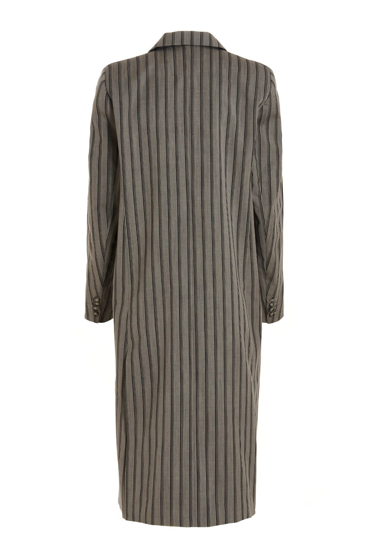 VTMNTS STRIPE MAXI COAT VL14CO440PPYJAMASTRIPES