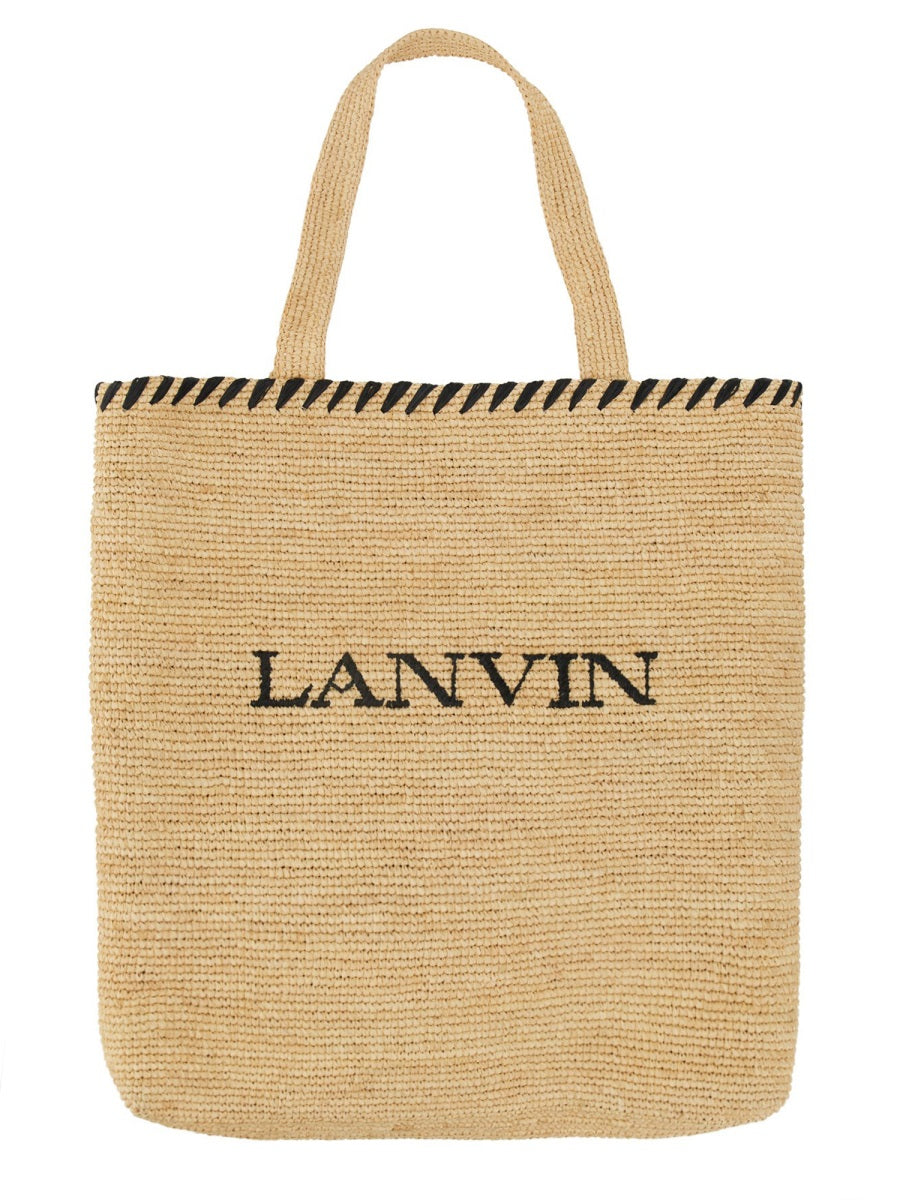 LANVIN RAFFIA TOTE BAG LW-BGST00RAF1-P246510