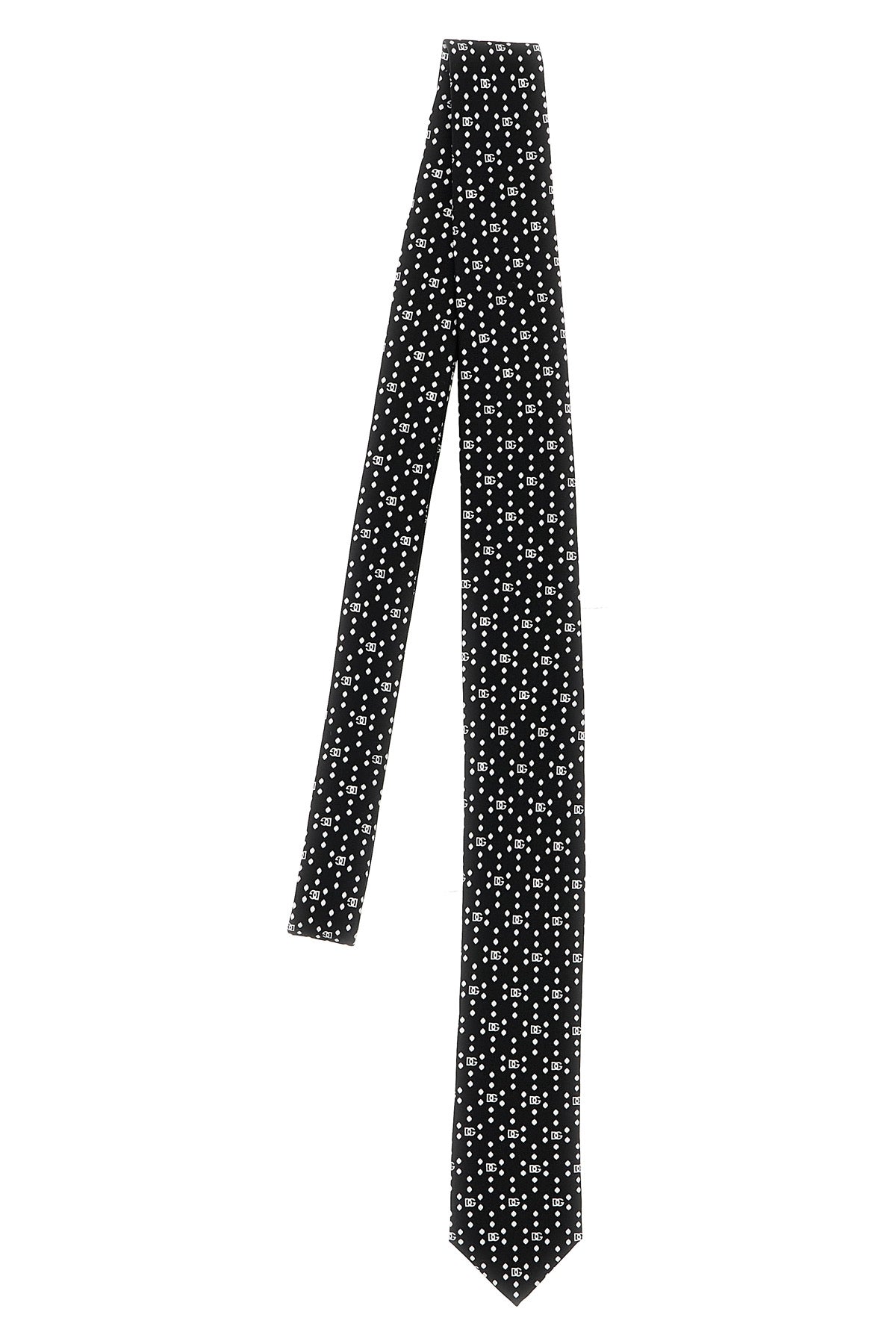 Dolce & Gabbana LOGO PRINT TIE GT149EG0WQAN0004