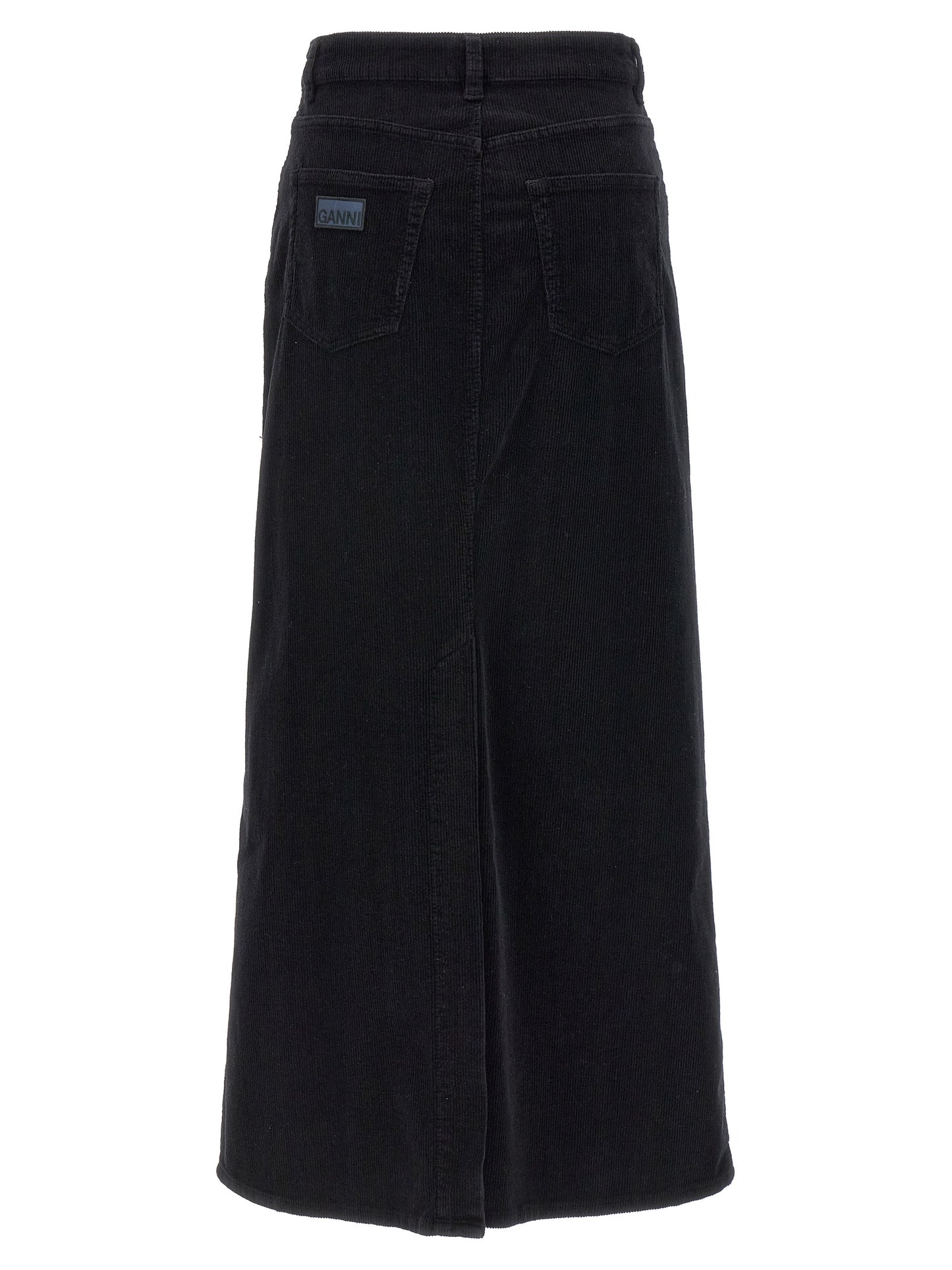 GANNI corduroy column skirt F8799099