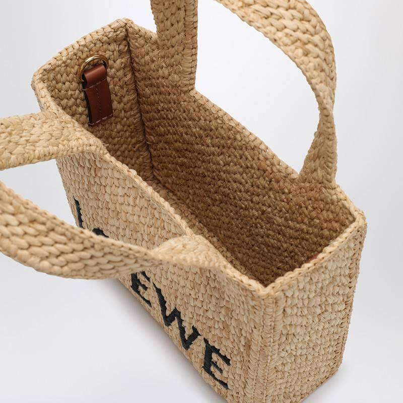 LOEWE Font Tote mini raffia bag A685V46X01NFQ_LOEW-2123