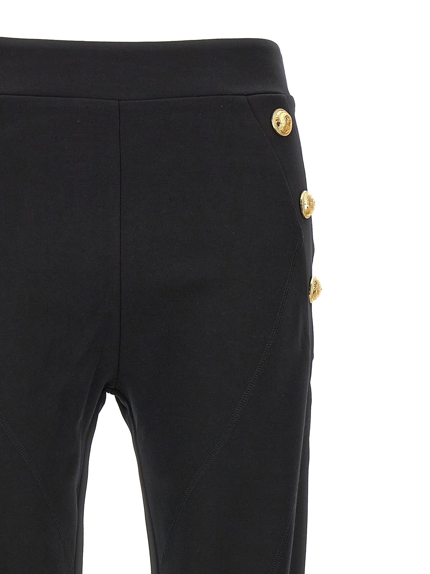 Balmain Leggings black CF1OC036JH300PA