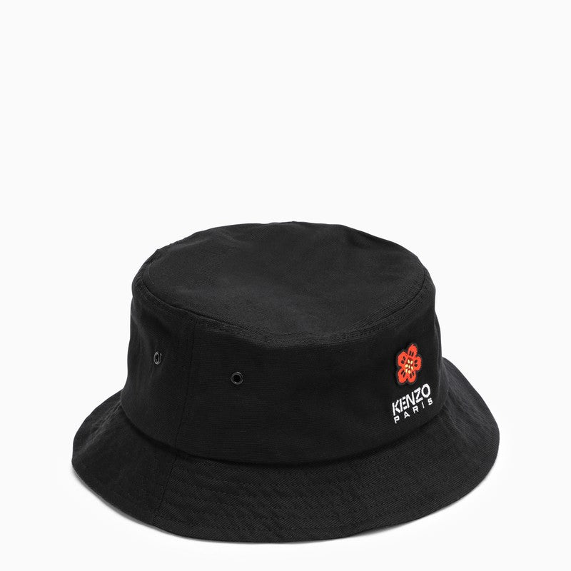 KENZO Black cotton hat FC65AC404F33COM_KENZO-99