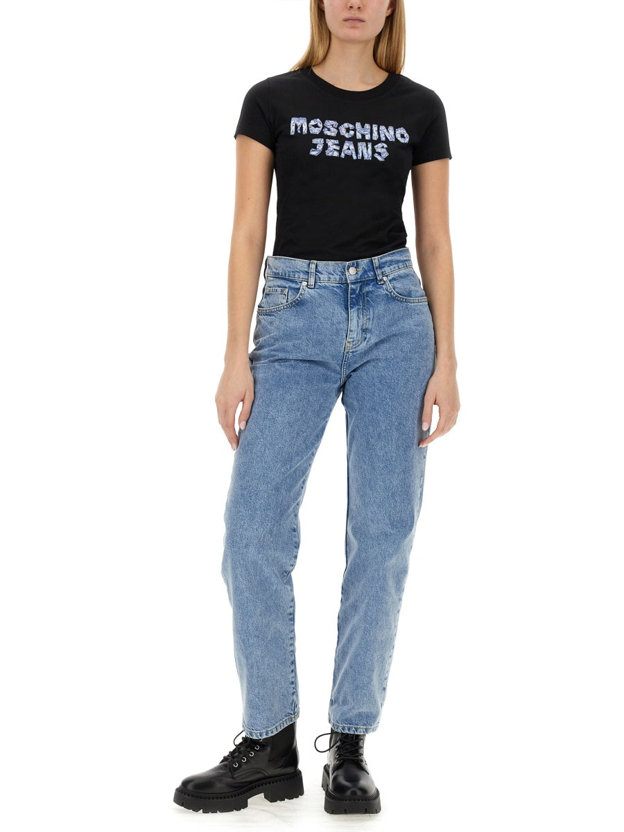 MOSCHINO JEANS BOYFRIEND PANTS 032532361295