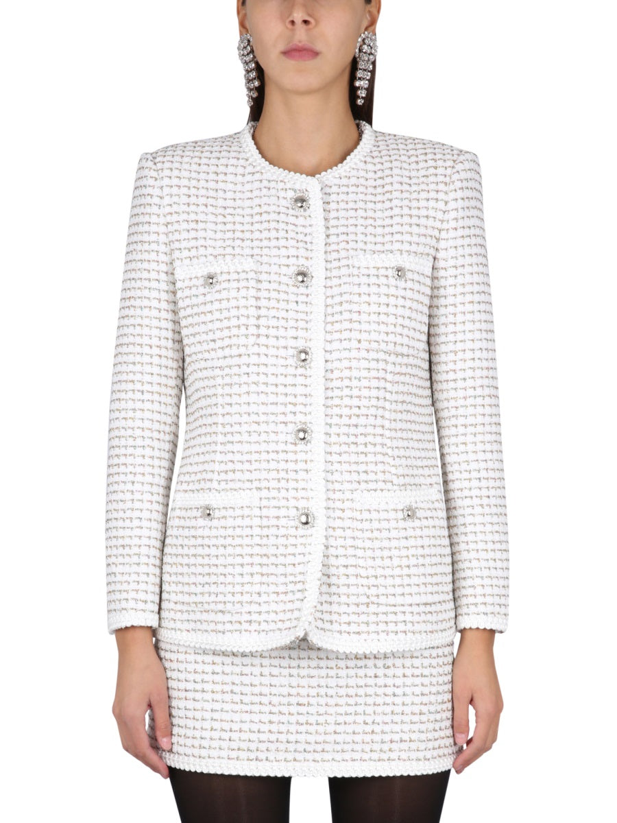 ALESSANDRA RICH TWEED JACKET FAB3168F3805822