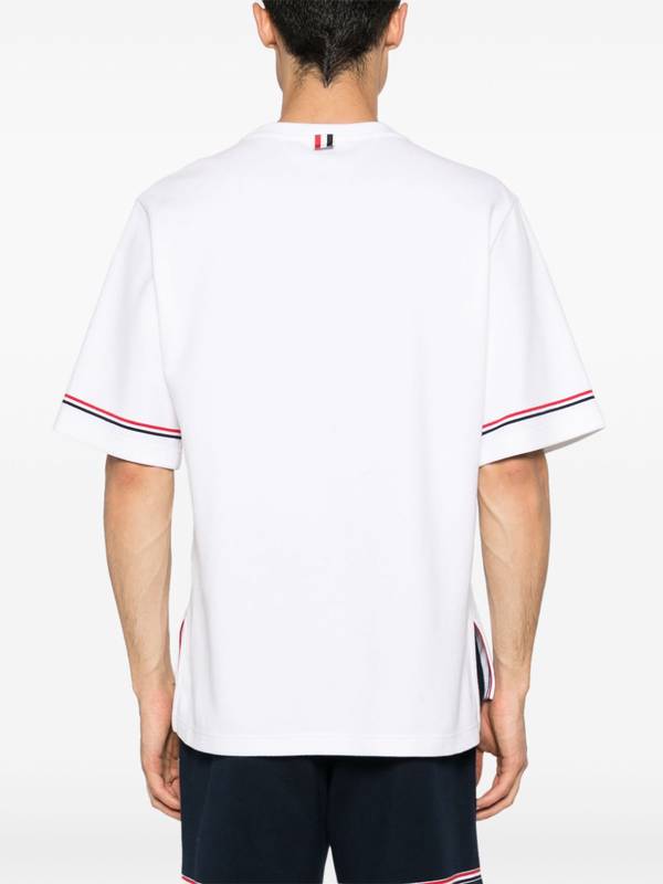 Thom Browne T-shirts and Polos White MJS282AJ0199100