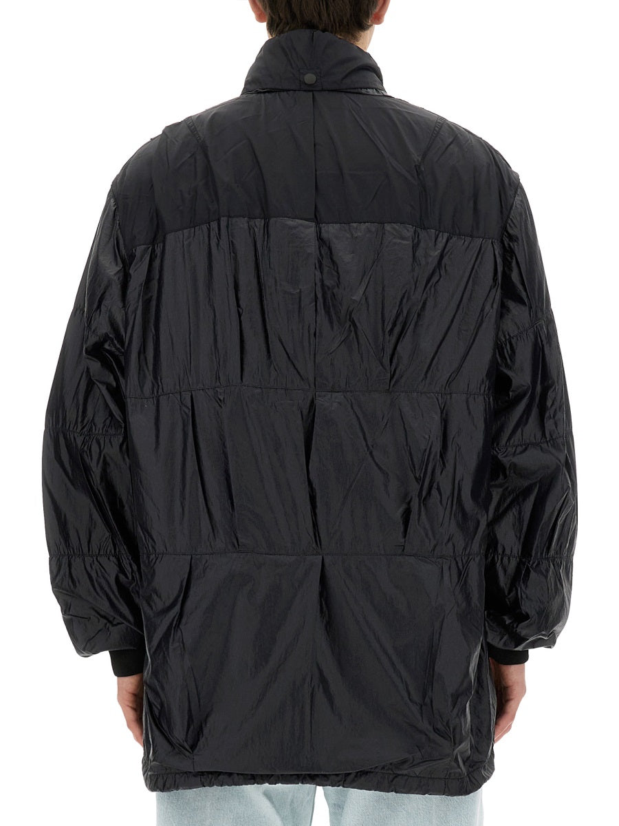 OUR LEGACY NYLON JACKET M2241EBRBLACKRUBBERIZEDNYLON