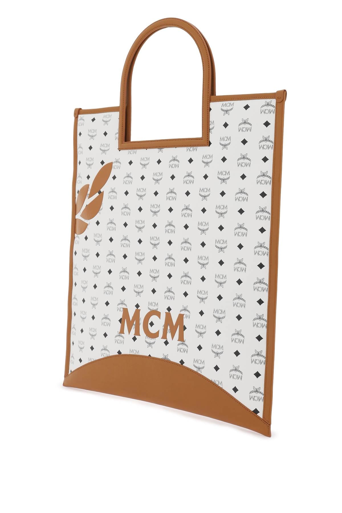 MCM mega laurel visetos tote MWTESTA04WT