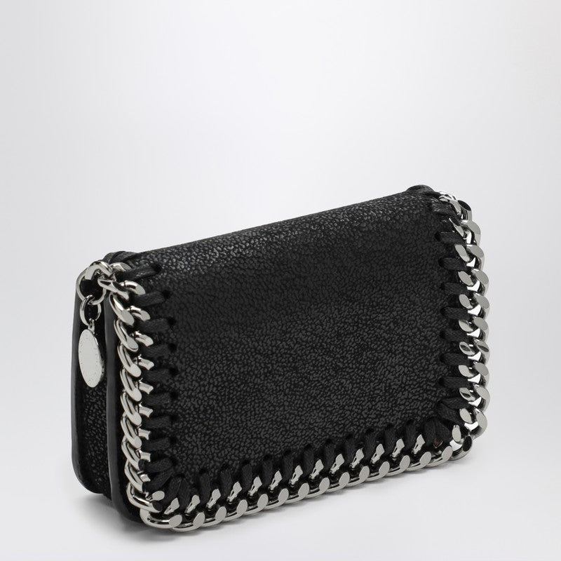 Stella McCartney Falabella flap card holder black 7P0067W9132P_STELL-1000