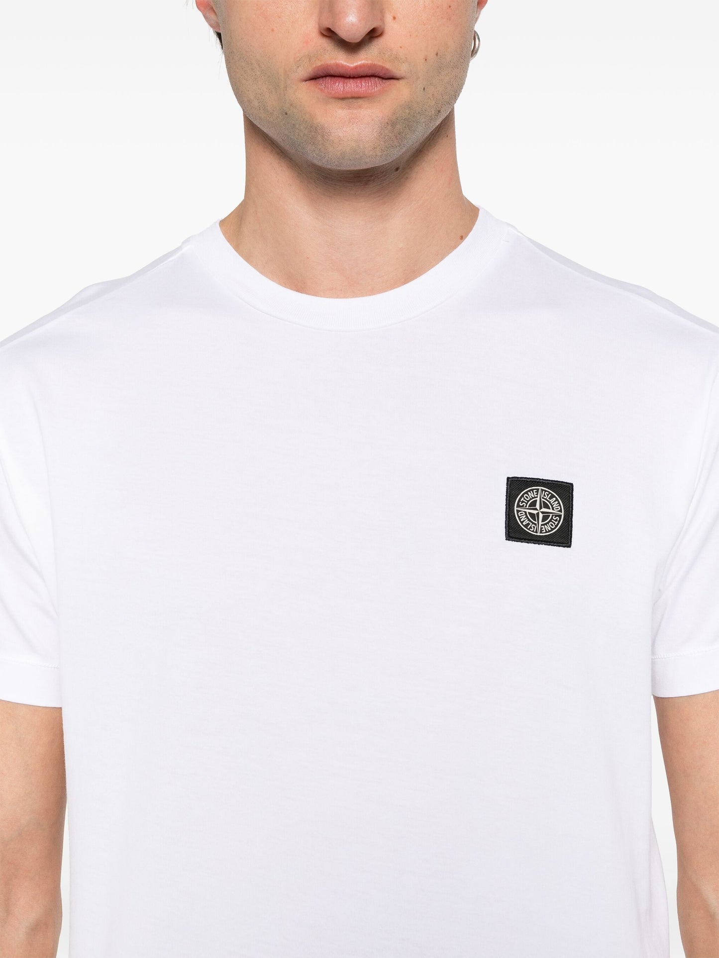 STONE ISLAND T-shirts and Polos White K1S152100039S0013V0001