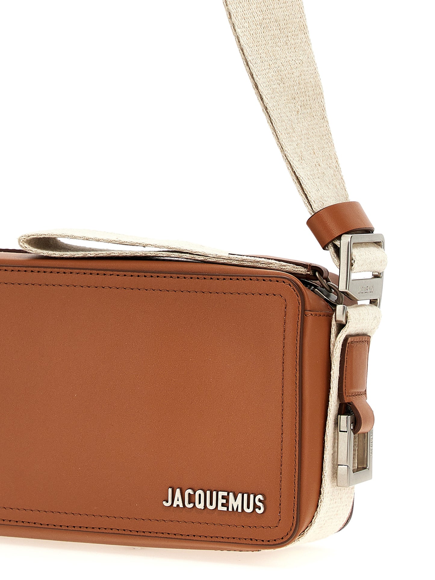 JACQUEMUS 'LE CUERDA HORIZONTAL' CROSSBODY BAG 23E235BA0923061LIGHTBROWN2