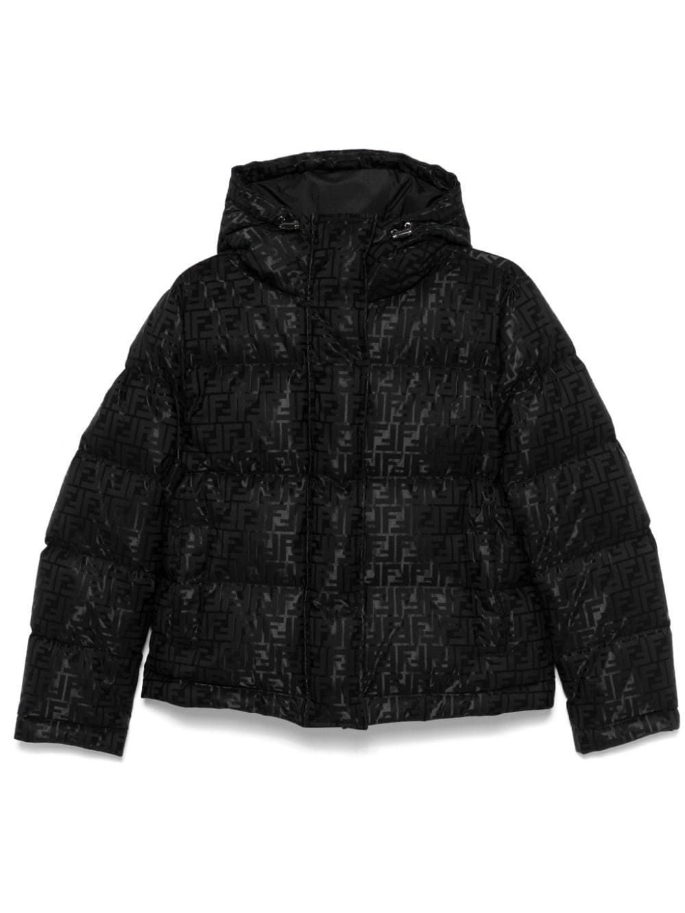 FENDI Coats Black FAN129AK9ZF0GME