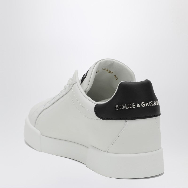 Dolce & Gabbana Dolce&Gabbana White leather low-top Portofino sneakers CK1545AC330P_DOLCE-89697