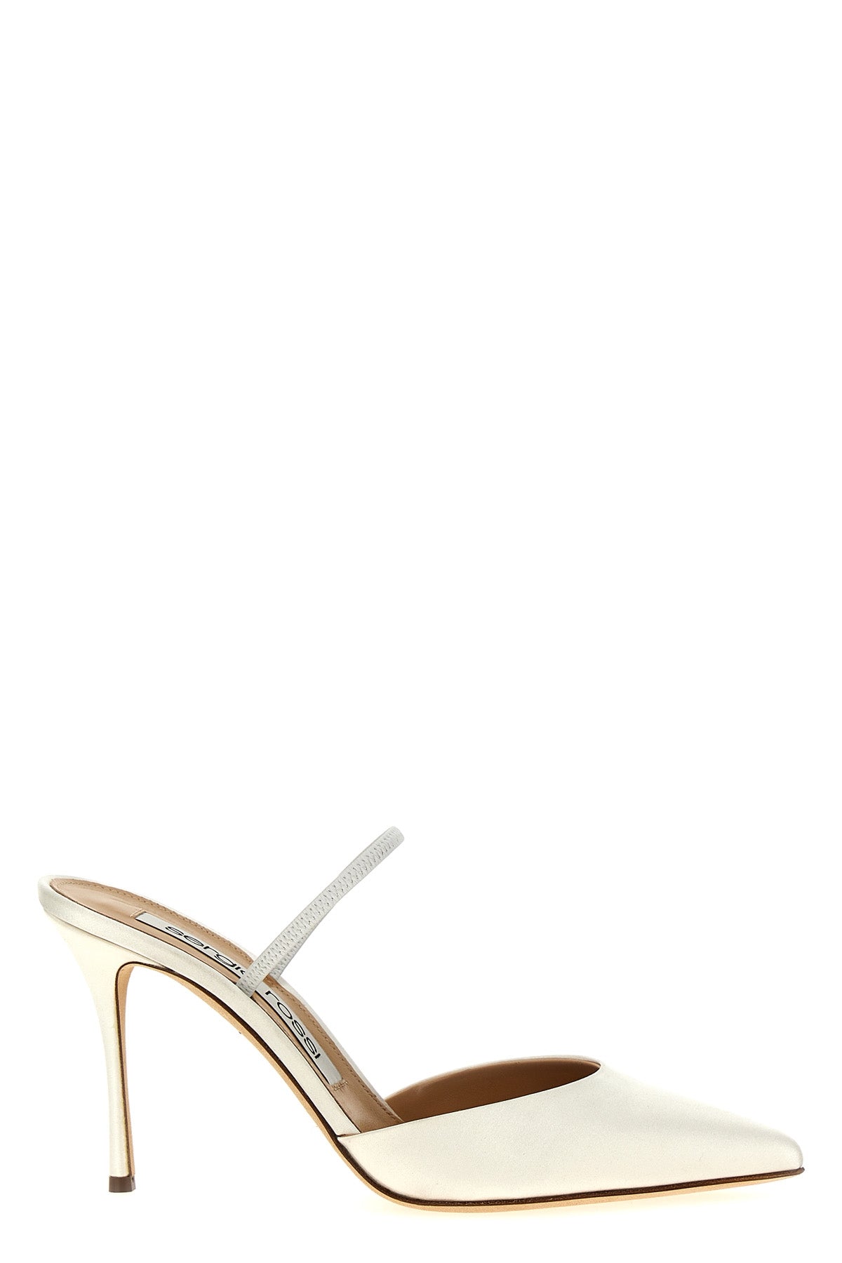 sergio rossi 'GODIVA BRIDAL' SLINGBACK A89540MTEZ02B009000