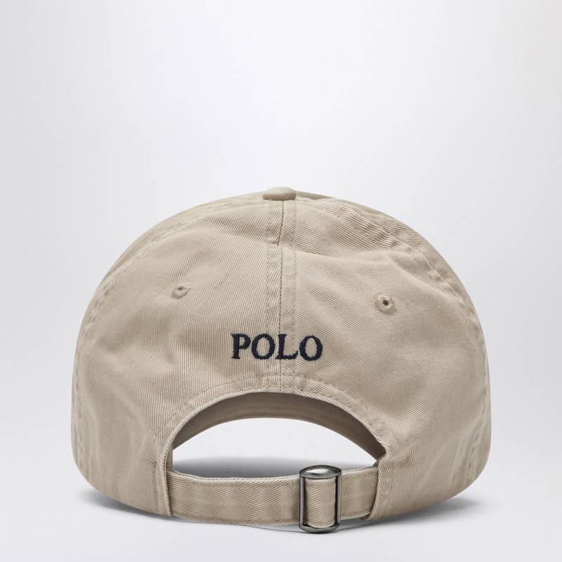 Polo Ralph Lauren Beige cotton hat with logo 710548524005COQ_POLOR-NU