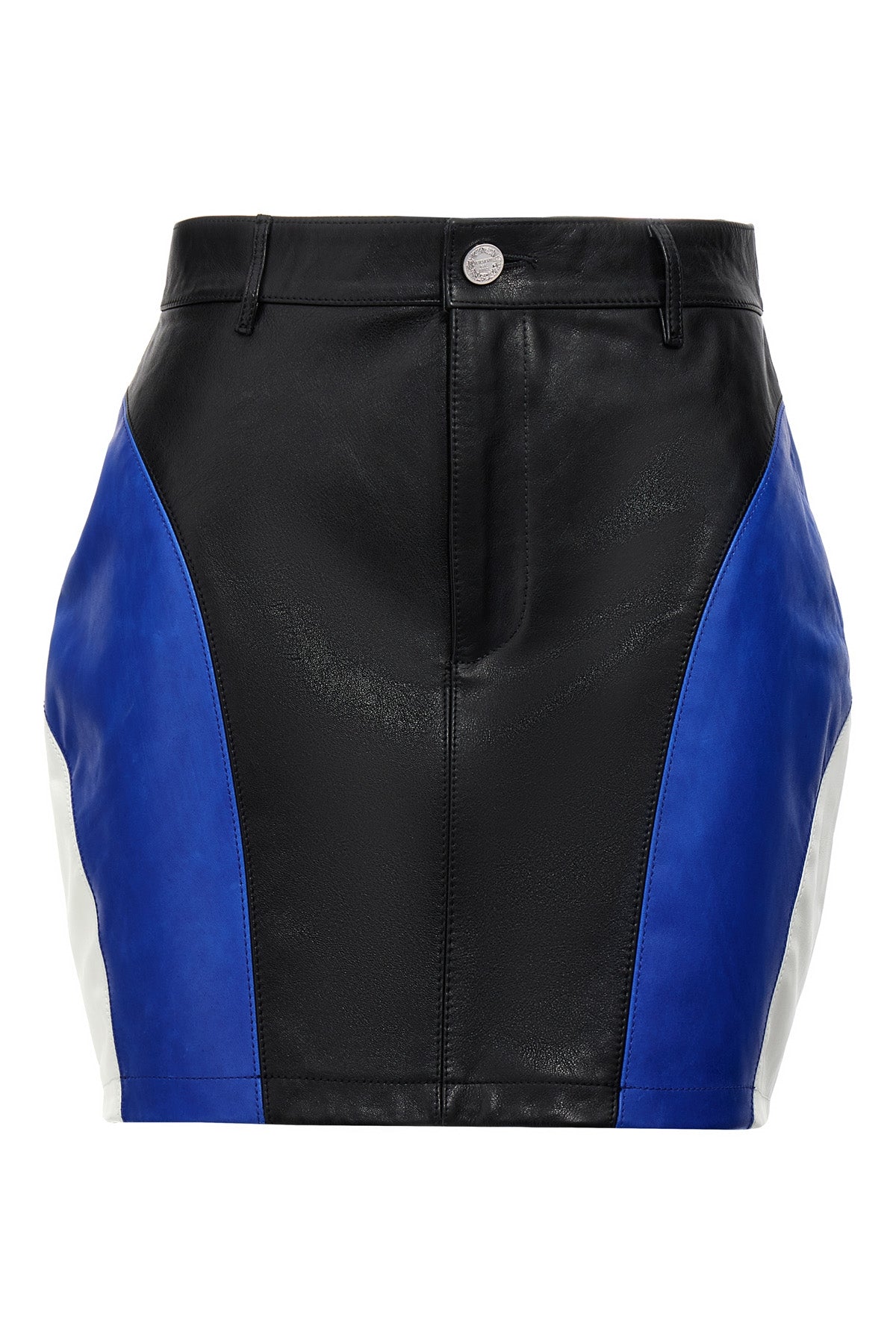 VETEMENTS 'RACING' SKIRT WE64SK300NBLACKBLUEWHITE